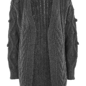 Over sized chunky knit cardigan